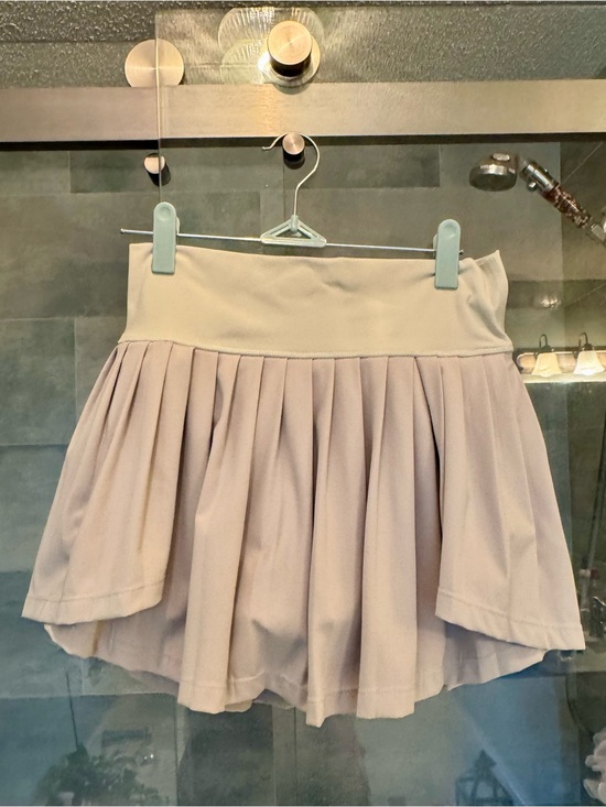 Goldhinge Dresses & Skirts - Goldhinge Bone two Tiered Pleated Tennis Skirt Shorts